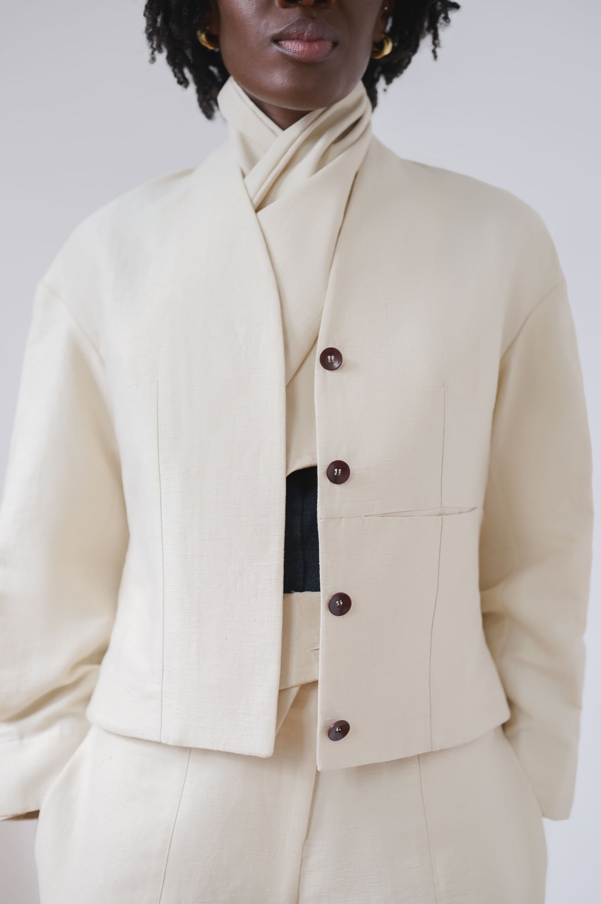 46 Rond Jacket round relaxed jacket - limited edition – kind regards